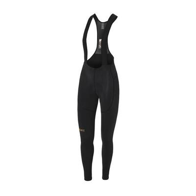 Culotte largo de ciclismo con tirantes mujer Profit Cold and Rain W negro Spiuk