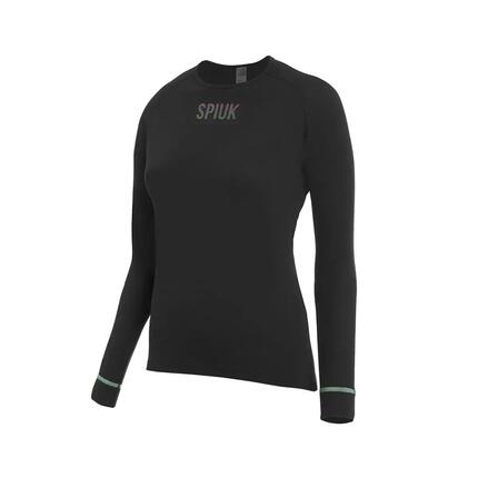 Camiseta manga larga mujer Anatomic negro Spiuk