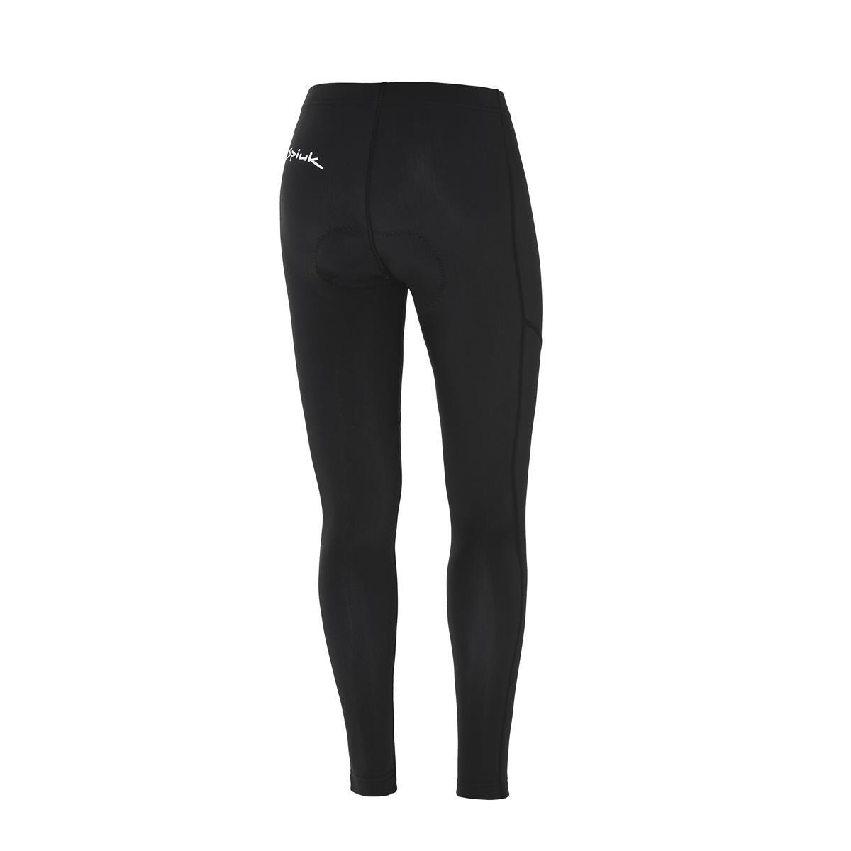 Culotte largo de ciclismo sin tirantes mujer Anatomic W negro Spiuk 2/3