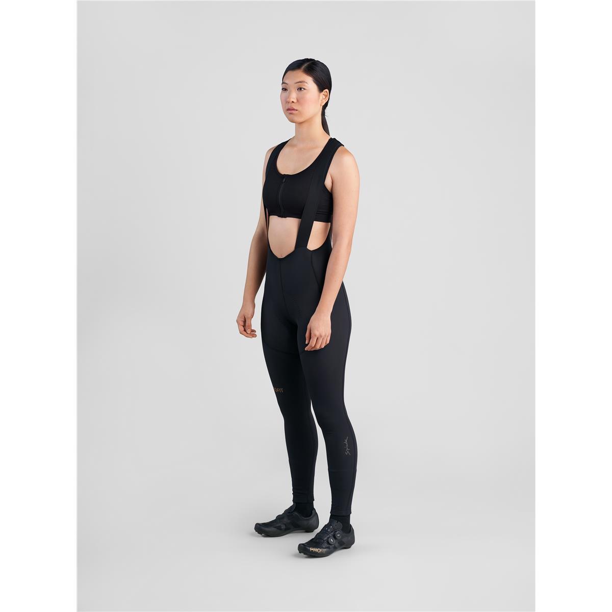 Culotte con tirantes para mujer Spiuk Profit Cold&Rain W Bib 3/4