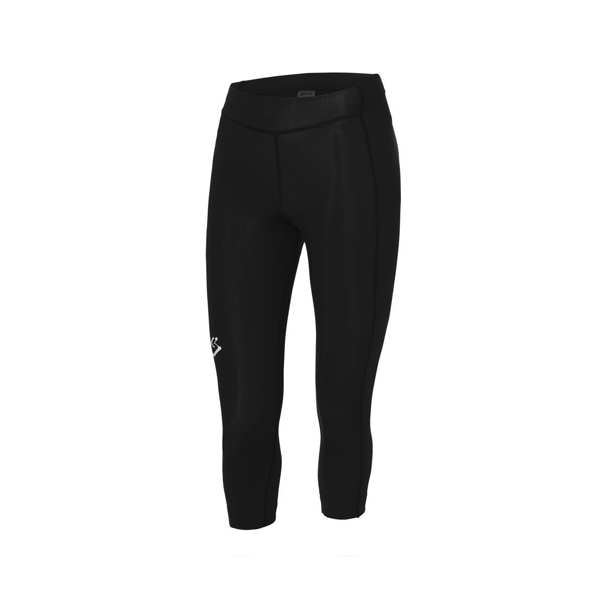 SPIUK Culotte pirata de ciclismo sin tirantes mujer Anatomic W negro Spiuk