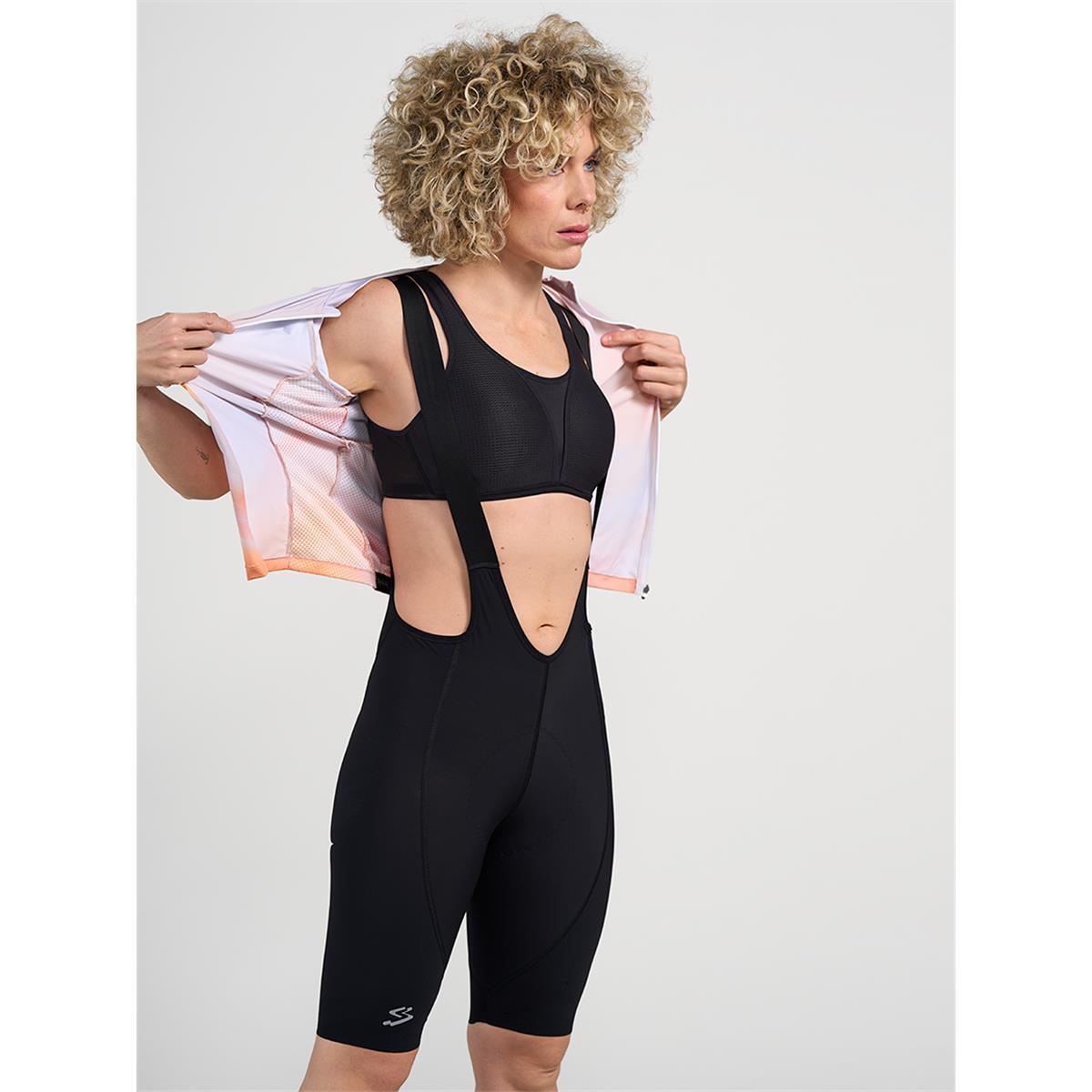 Culotte corto de ciclismo con tirantes mujer Top Ten W negro Spiuk 2/4