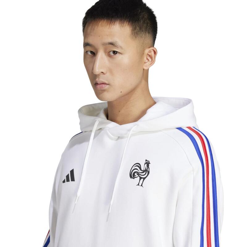 Sweat-shirt à capuche 3 bandes France Essentials