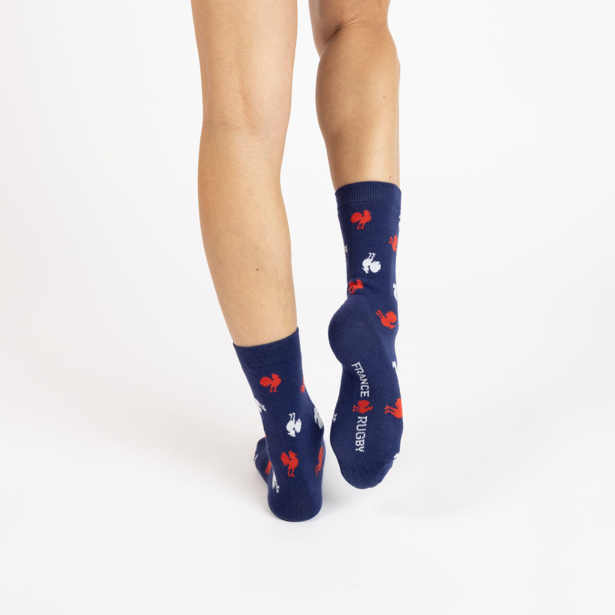Chaussettes France Rugby Coqs Bleu 4/5