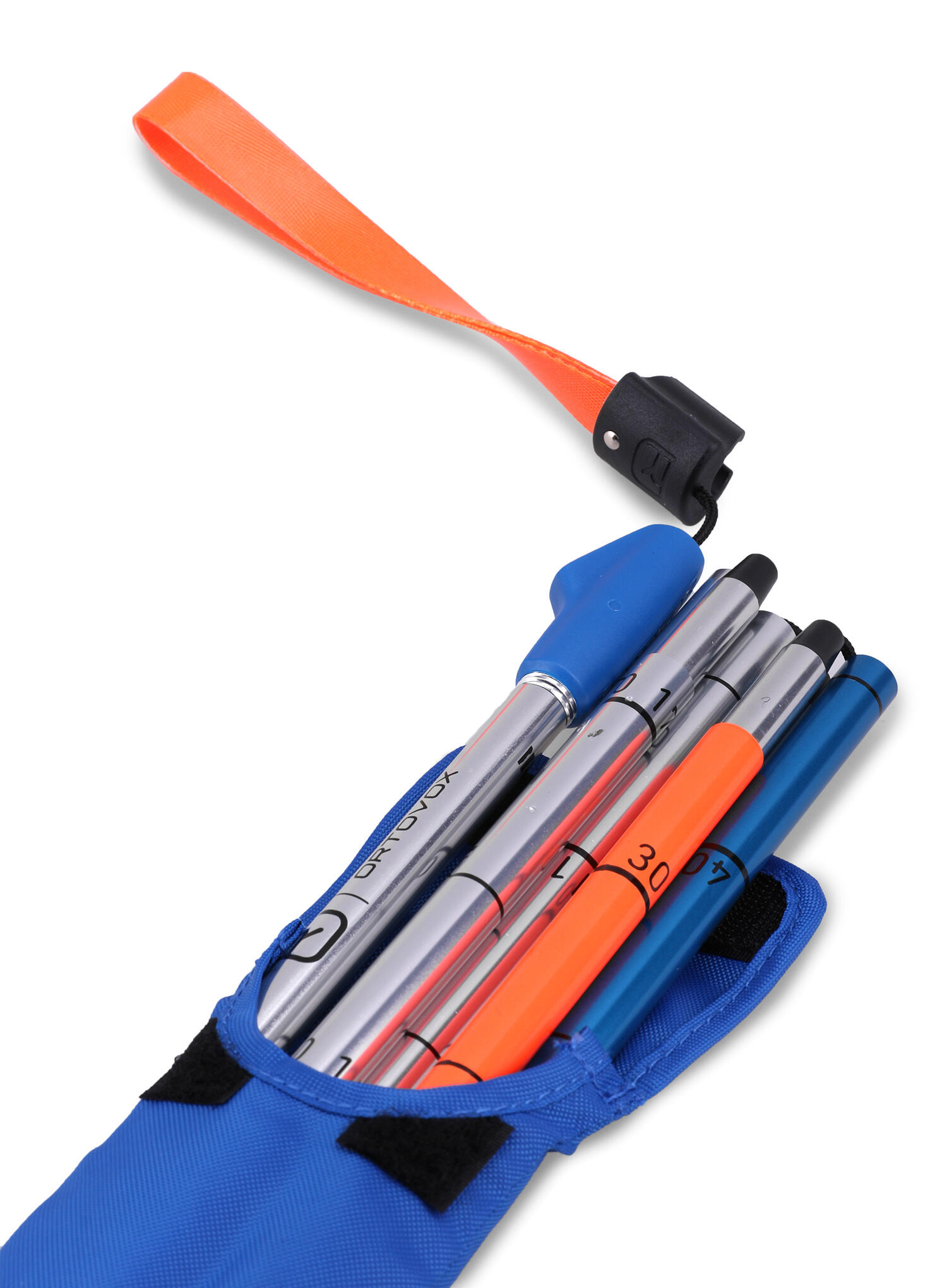 ALPIDEX Sonde Avalanche Aluminium 260 Cm Ou 320 Cm – 6/7 Segments, Quick Lock, Sac Inclus