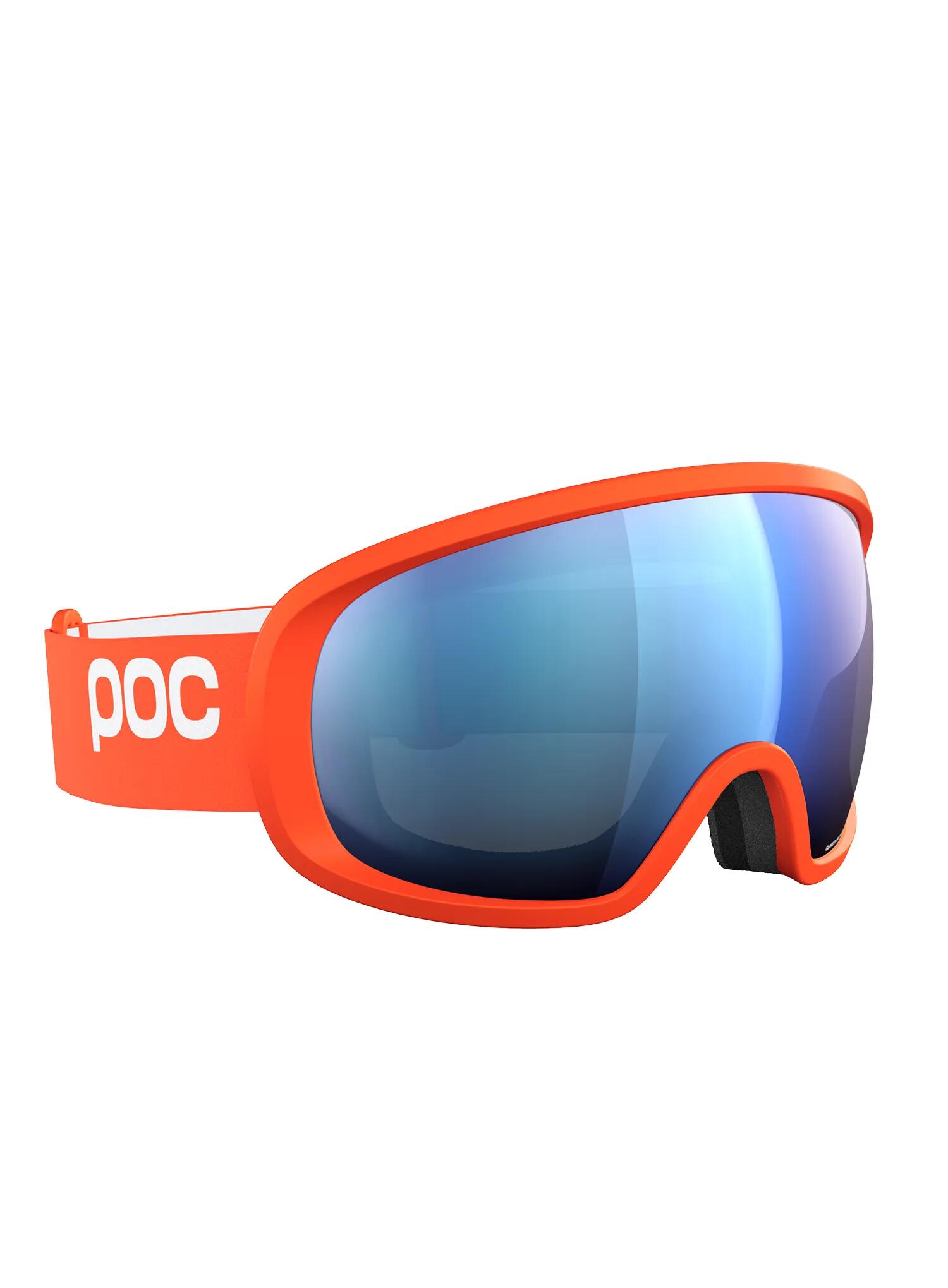Gogle narciarskie POC Fovea - zink orange/partly sunny blue 4/4