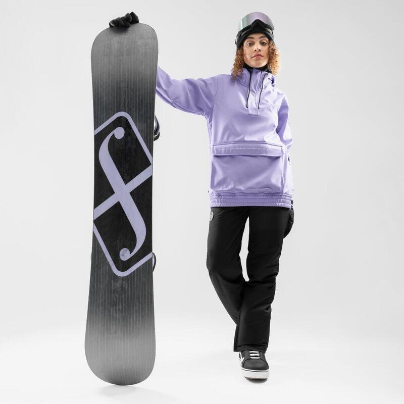 Calças de snowboard para mulher Desportos de inverno P1-W Vader Preto