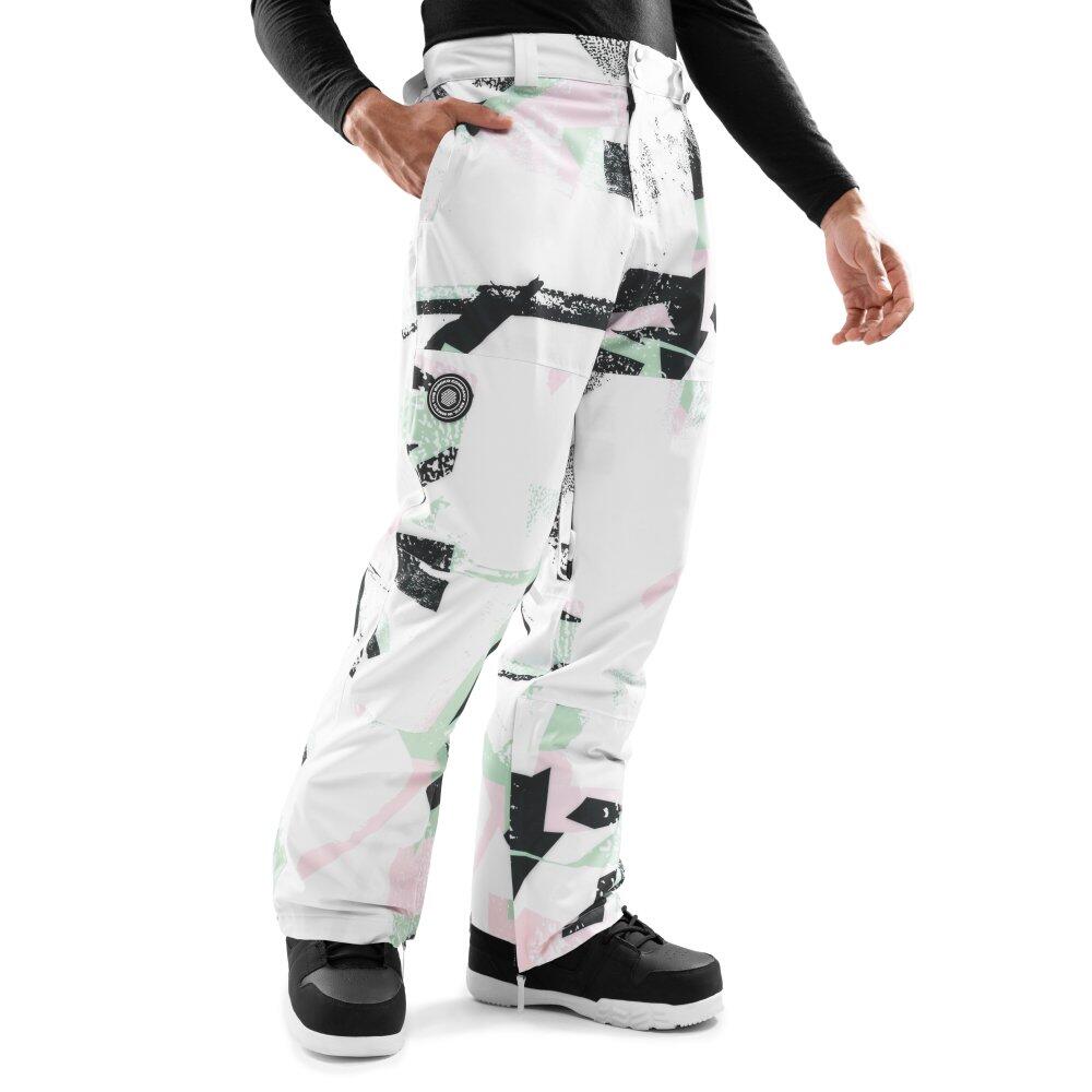 SIROKO Pantalón de nieve hombre esquí y nieve P1 Harz Multicolor