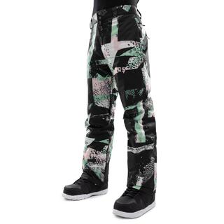 SIROKO Pantaloni da snowboard da uomo Sport invernali P1 Groove Multicolore