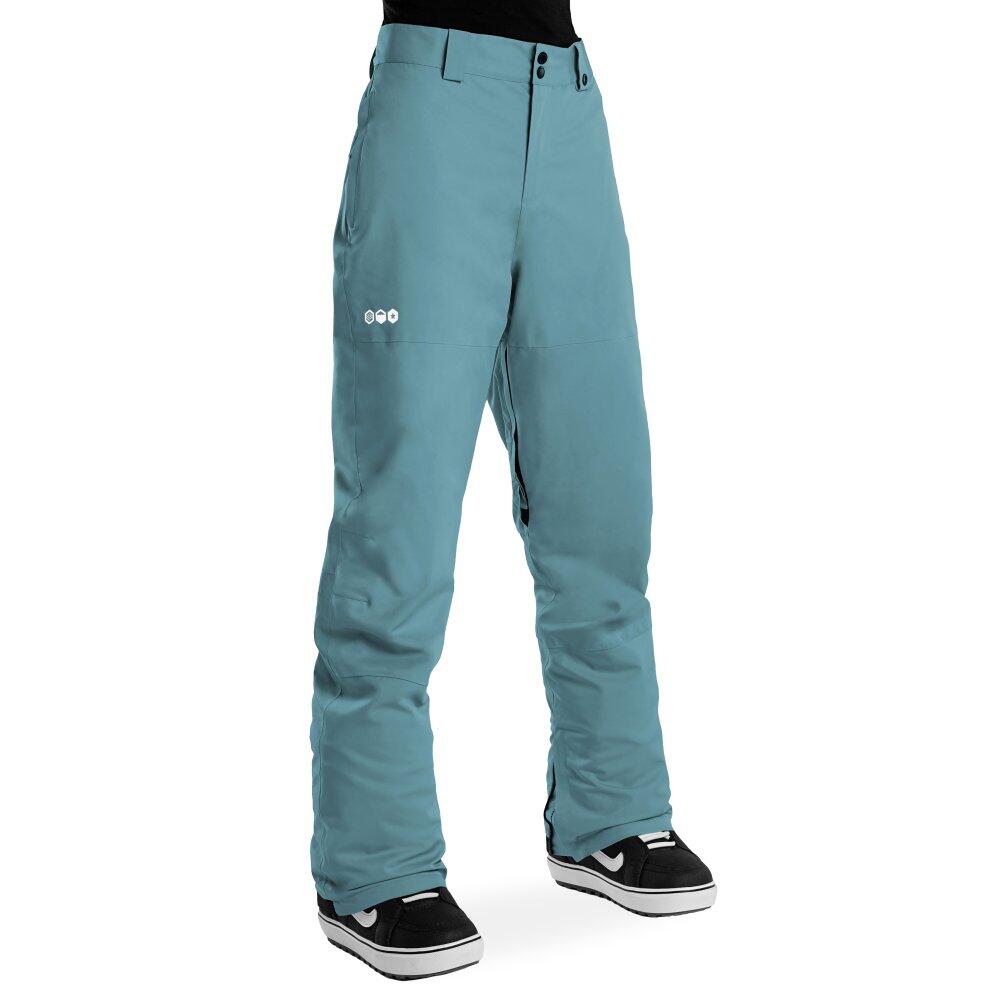 Pantaloni da snowboard da donna Sport invernali P1 Slope W Blu Acciaio SIROKO Decathlon