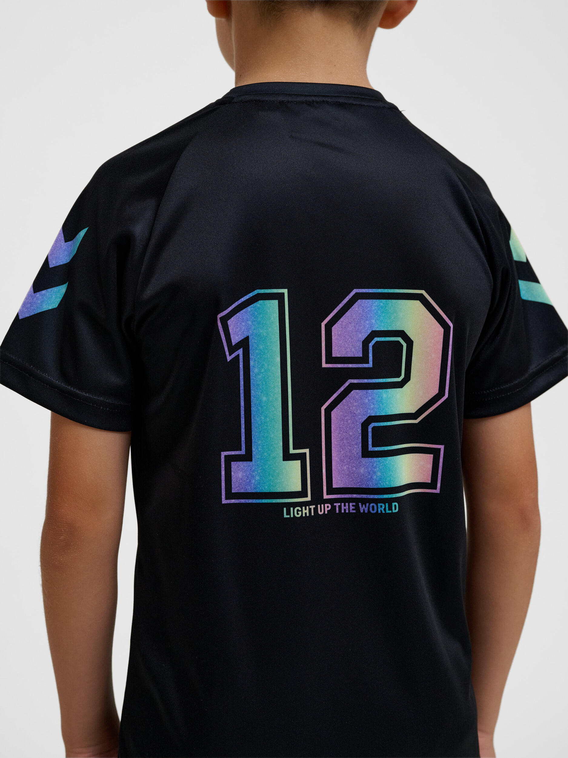 Instap T-Shirt Hmlshimmer Uniseks Kinderen HUMMEL 6/7