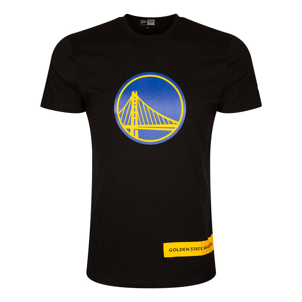 New Era - Tee-shirt New Era Golden State Warriors Block Wordmark - T-shirt Manches Courtes - Noir - 38 S - Decathlon