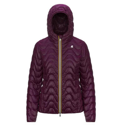 Piumino con Cappuccio K-Way LILY QUILTED WARM KWAY