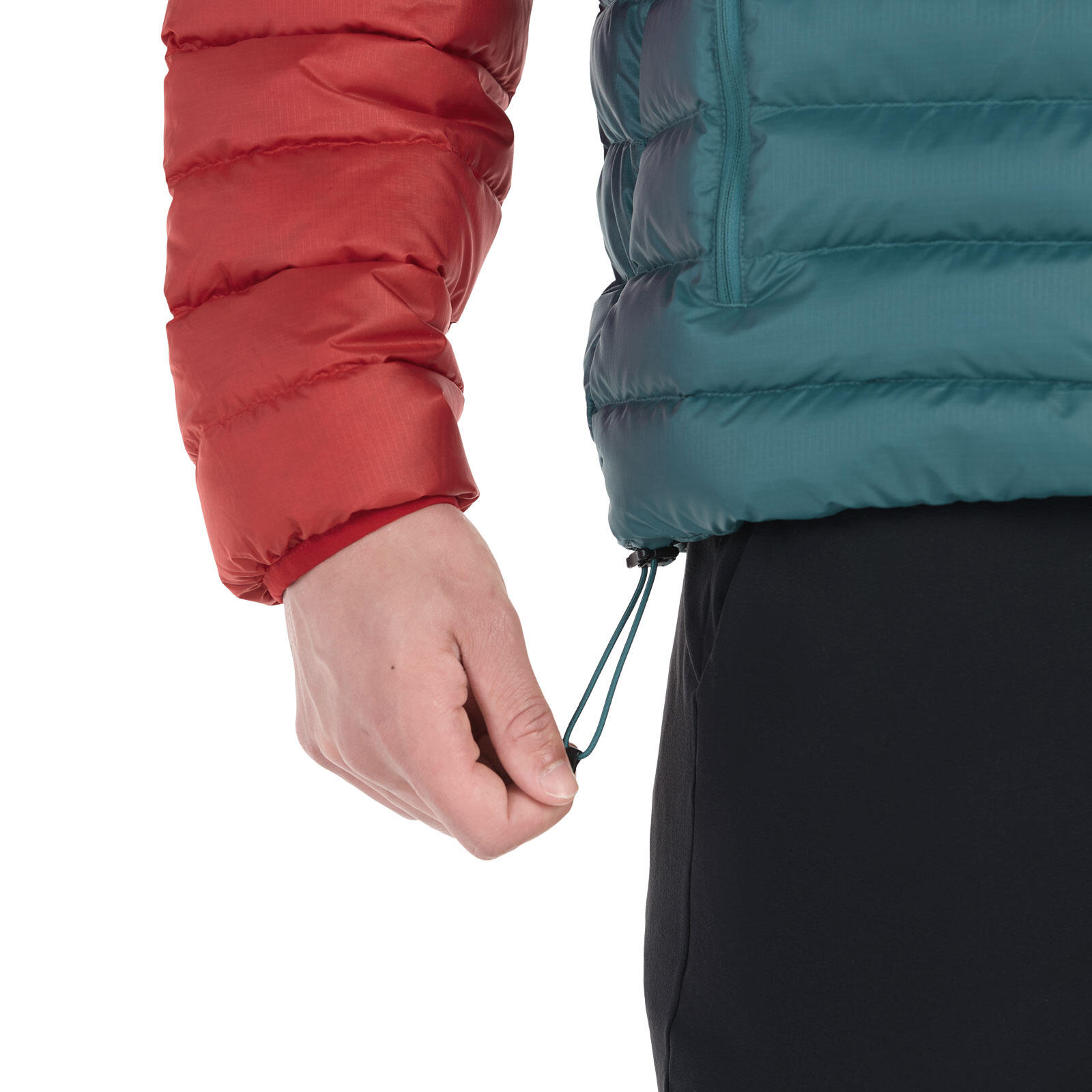 Daunenjacke wärmend leicht Herren - Highlander Hoody 5/6
