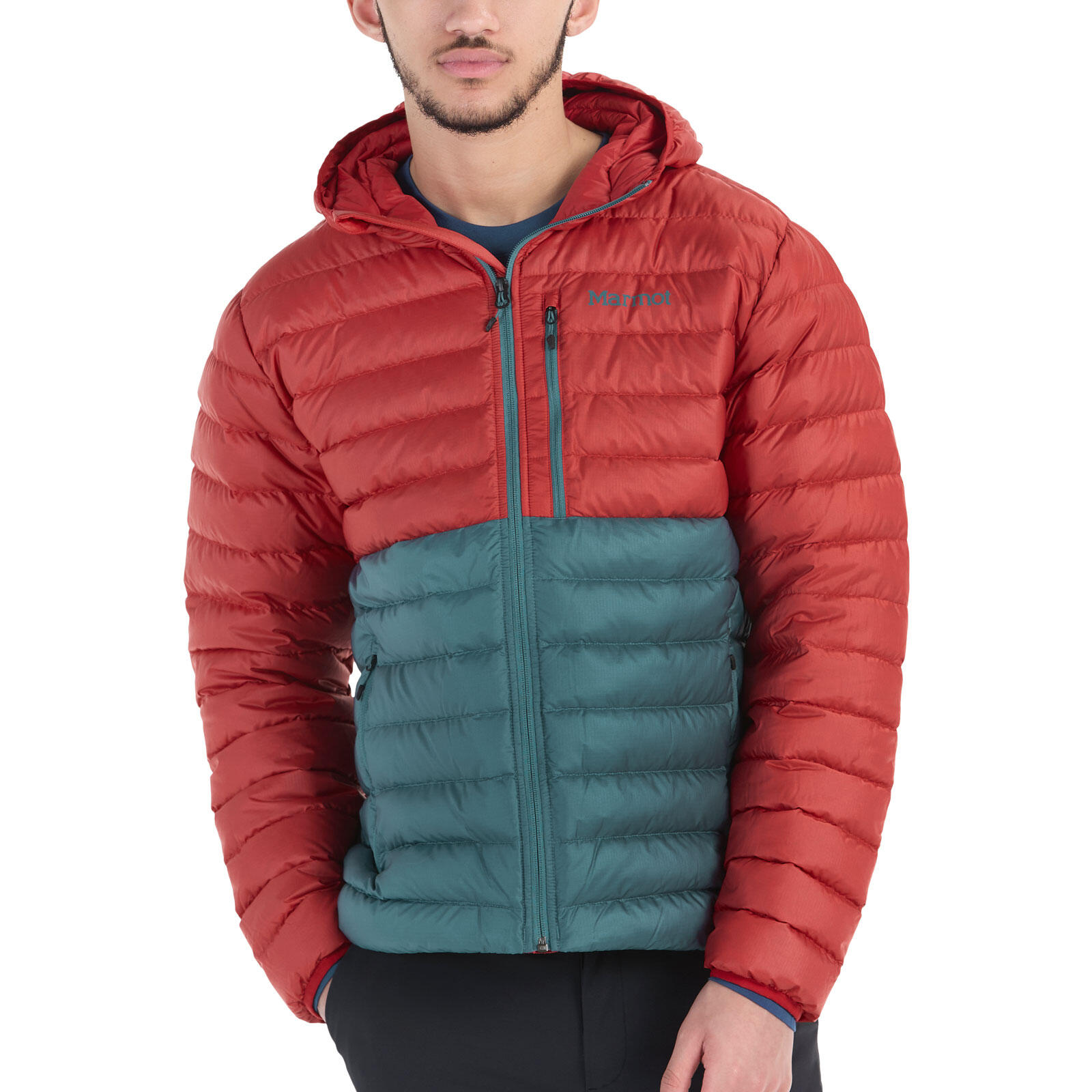 Daunenjacke wärmend leicht Herren - Highlander Hoody 2/6