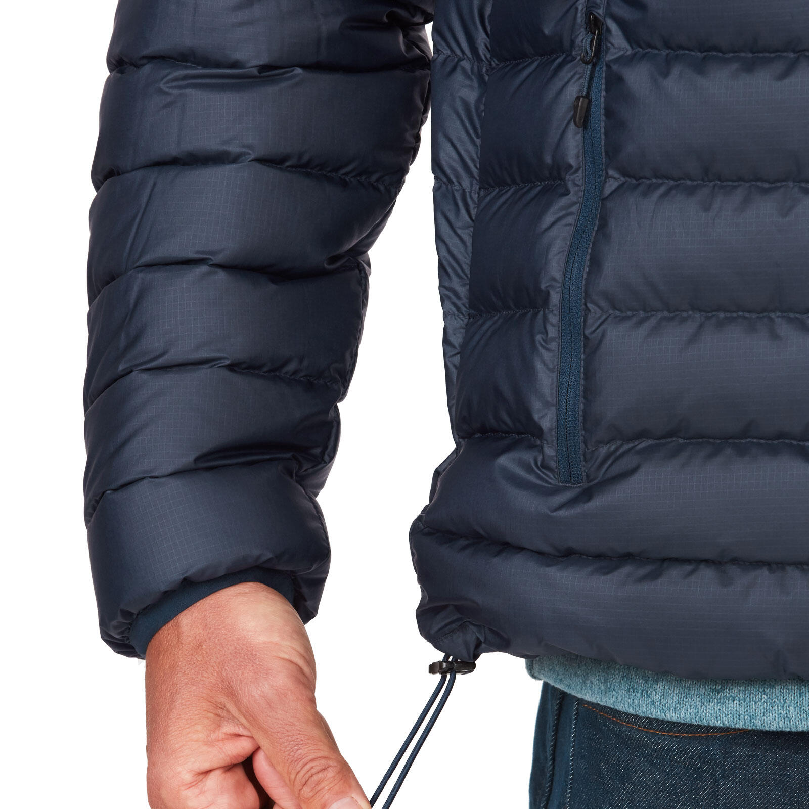 Daunenjacke wärmend leicht Herren - Highlander Hoody 4/6