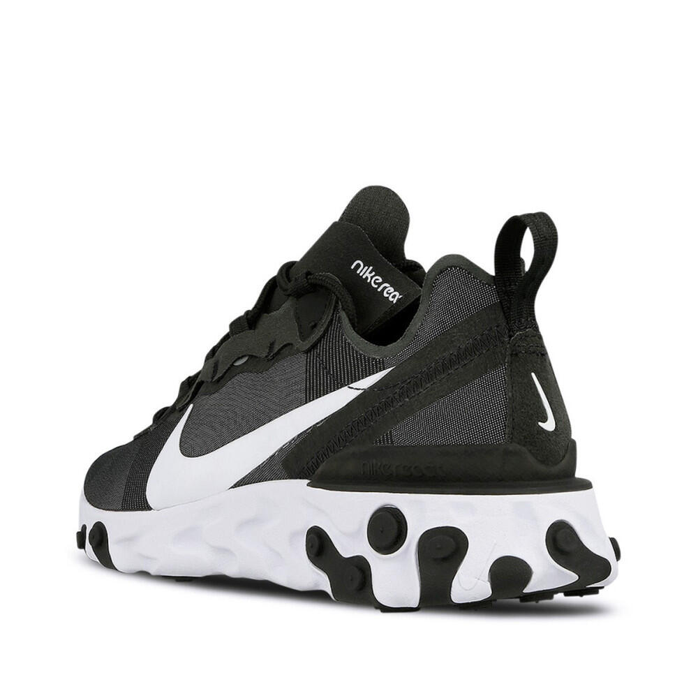 Chaussures  React Element 55 Black White 4/6