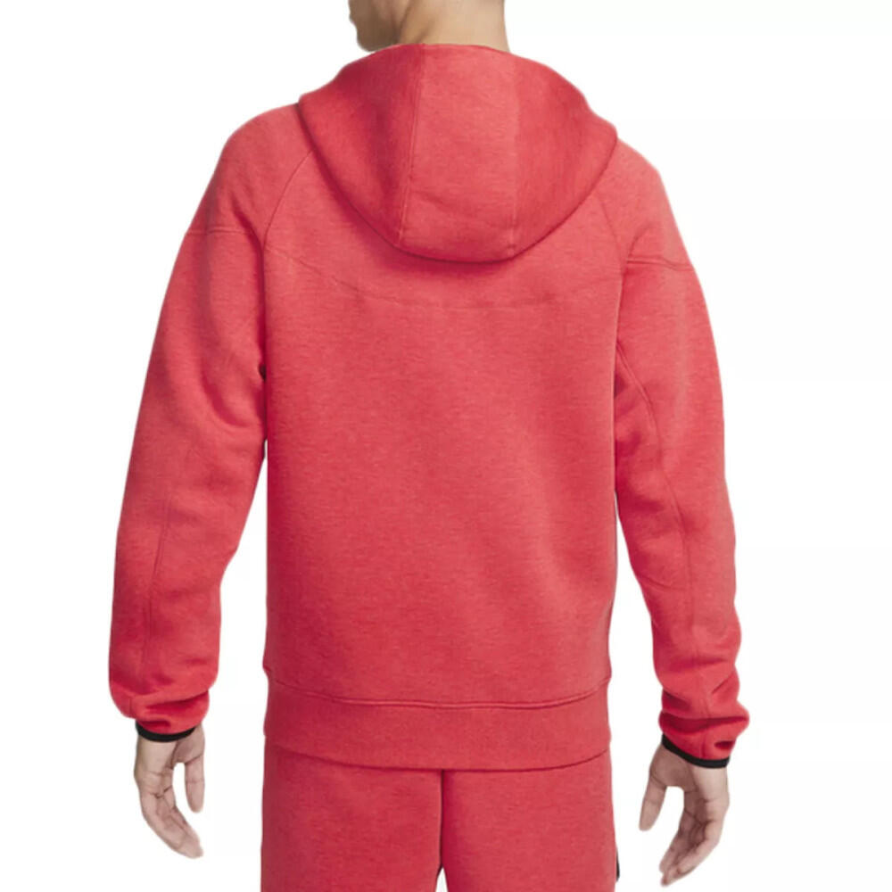 Full Zip Hoodie Joggers Set  Sportswear Tech Fleece Light University Red Heather 5/7