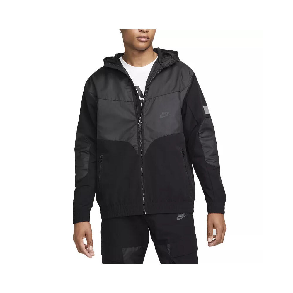 Nike - Veste De Survêtement Nike M Nsw Airmax Wvn Jacket - Sweat Zippé - Gris|noir - 40 M - Decathlon