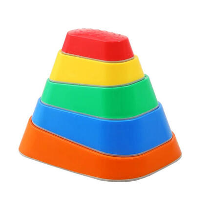 Parcours Sensoriel Pierres de Rivière Colorées Lot de 5