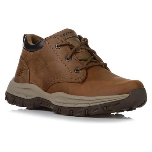 Skechers - Chaussures De Randonnée Homme Knowlson - Baskets - Marron - Decathlon