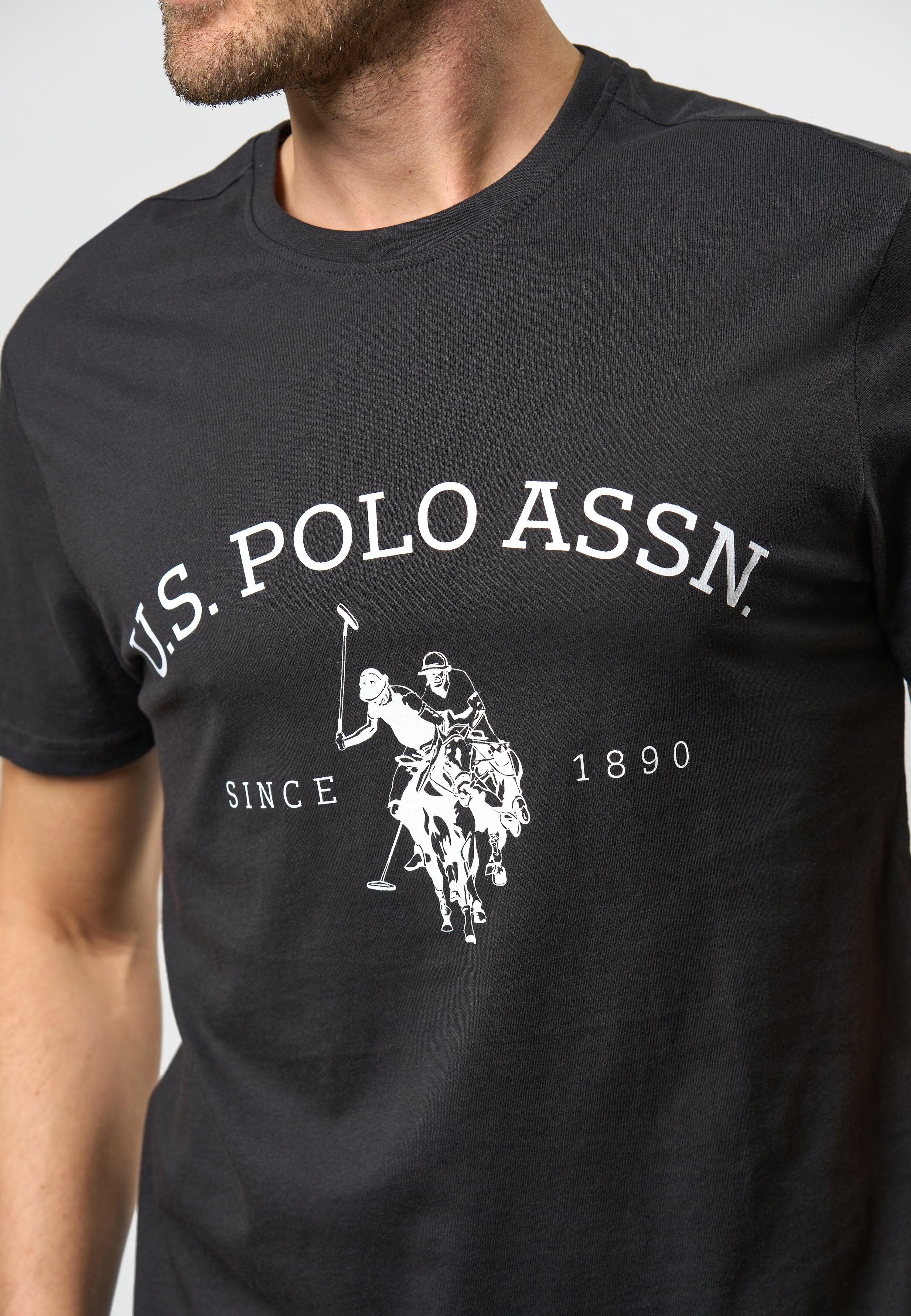 T-shirt U.S. POLO ASSN. Archibald pour hommes en coton pur - Noir XXL 2/3