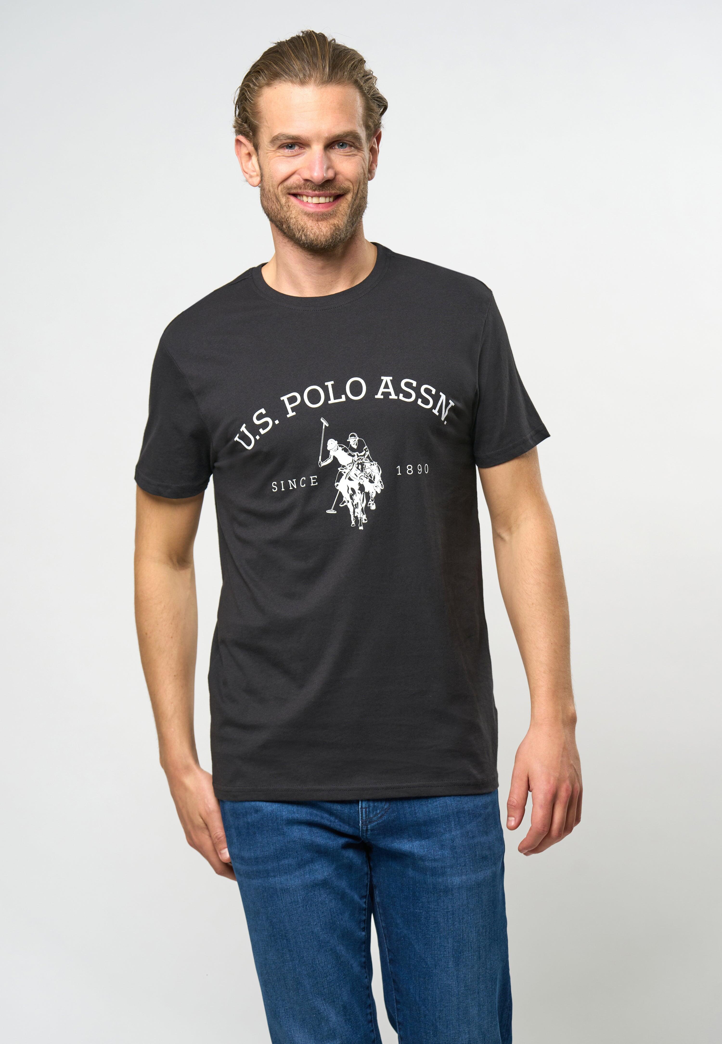 T-shirt U.S. POLO ASSN. Archibald pour hommes en coton pur - Noir XXL 3/3