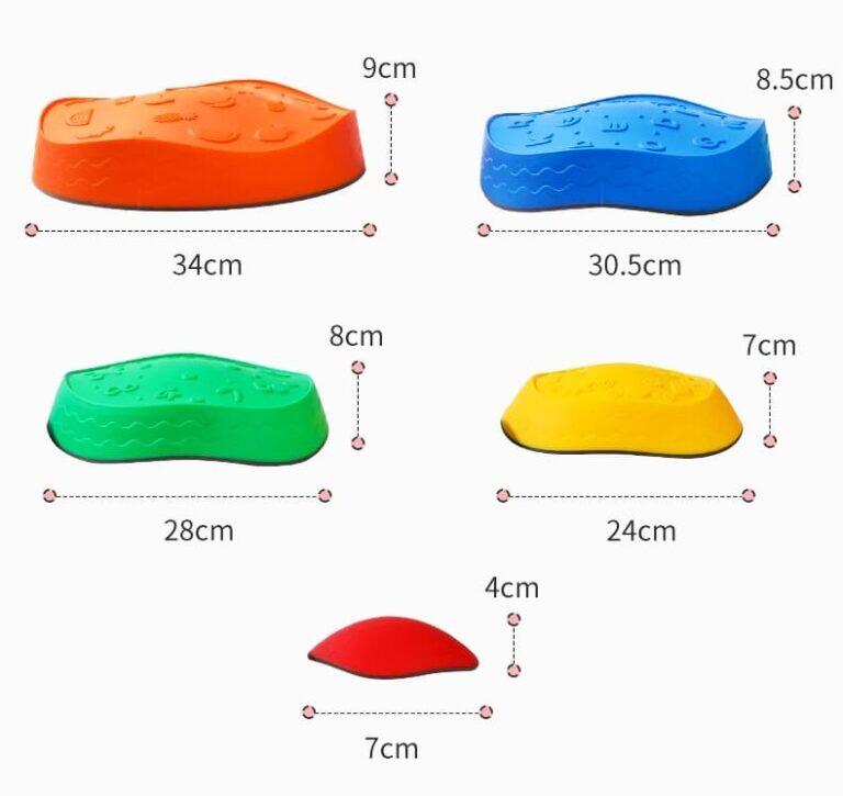 Pierres Sensorielles Wave 6 pcs 4/7