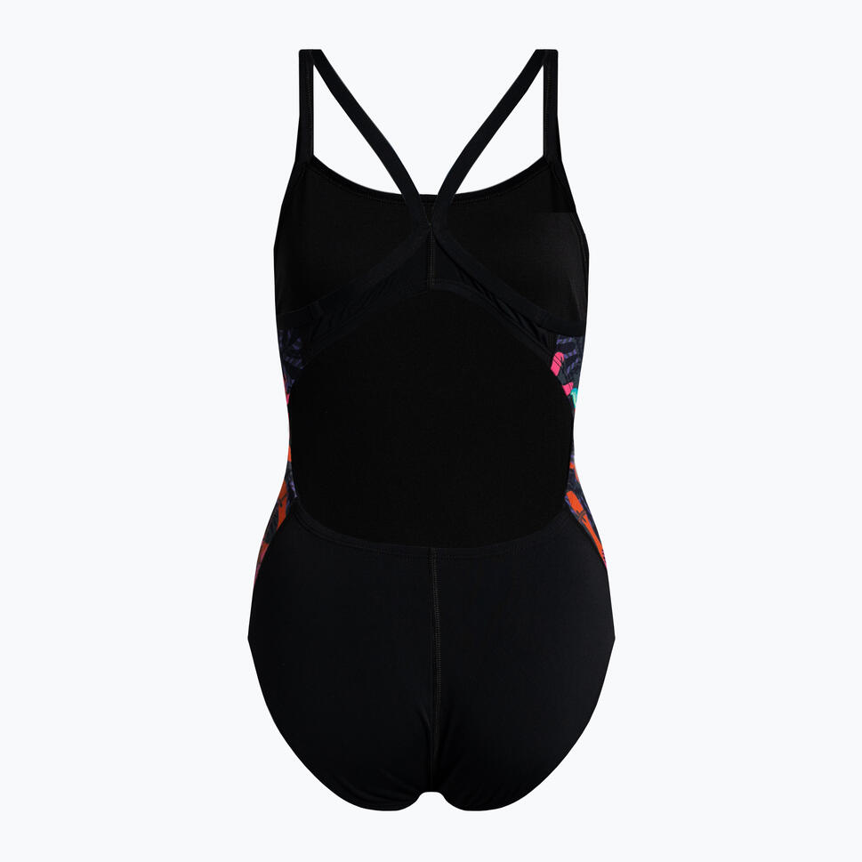 Strój pływacki jednoczęściowy damski Nike Multiple Print Racerback Splice One
