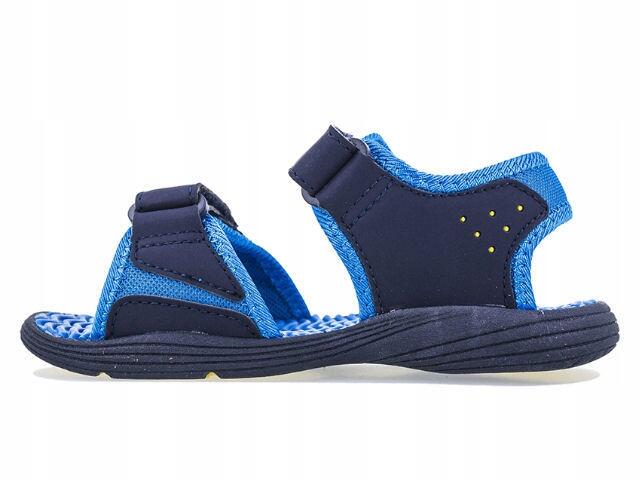 SANDAŁY dziecięce NEW BALANCE K2004NBL lato dla chłopca miękka wkładka 22,5 3/7