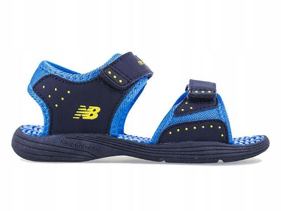 SANDAŁY dziecięce NEW BALANCE K2004NBL lato dla chłopca miękka wkładka 22,5