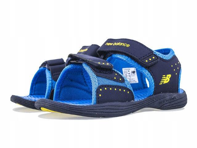 SANDAŁY dziecięce NEW BALANCE K2004NBL lato dla chłopca miękka wkładka 22,5 4/7