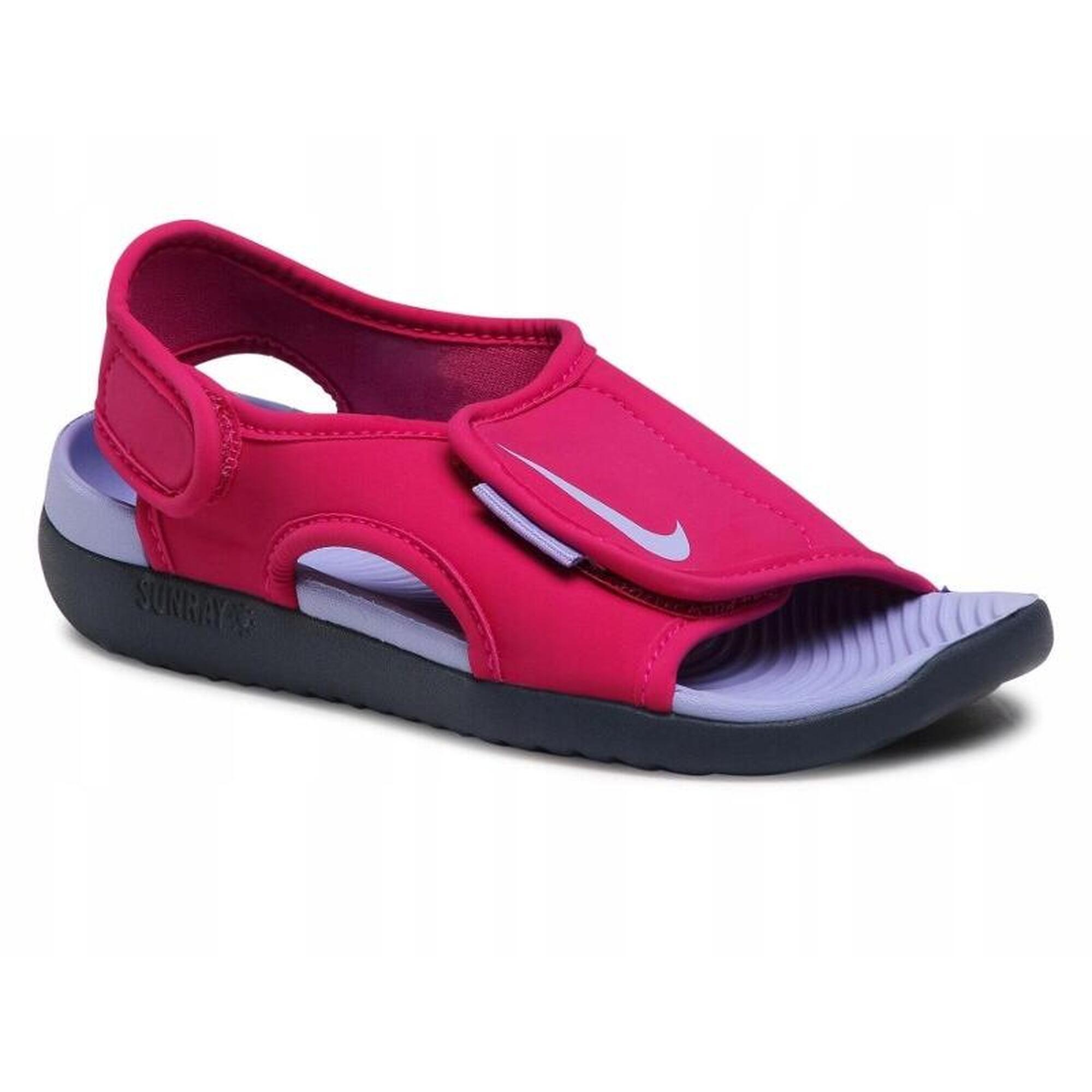 Nike - Sandały Dziecięce Nike Sunray Lato Db9562-600 33,5 - Sandales - Rose - Decathlon