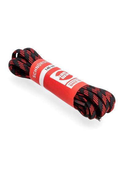 Shoe Laces RP Länge 160 cm Farbe asphalt/red