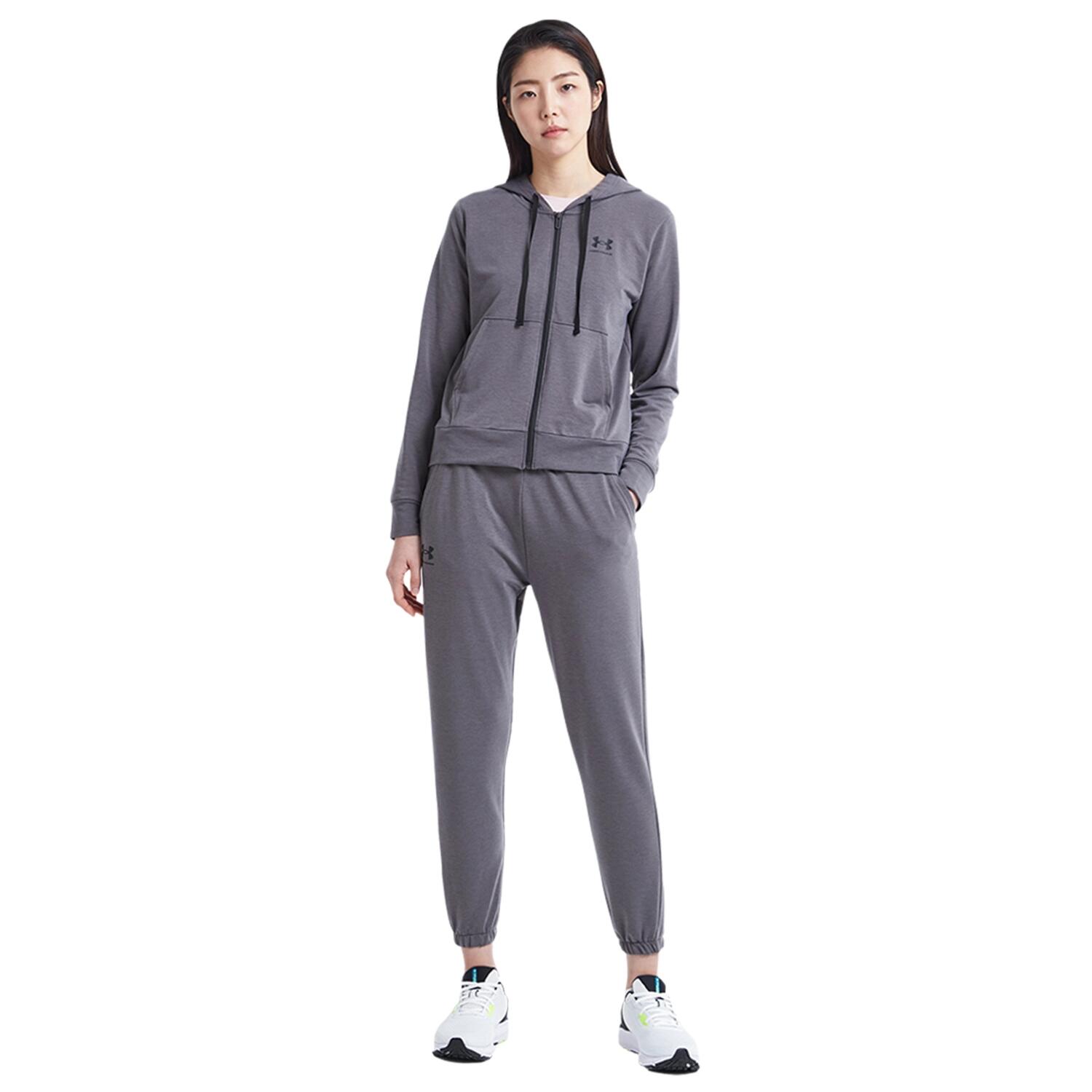 Spodnie dresowe damskie Under Armour Rival Terry Jogger 3/7