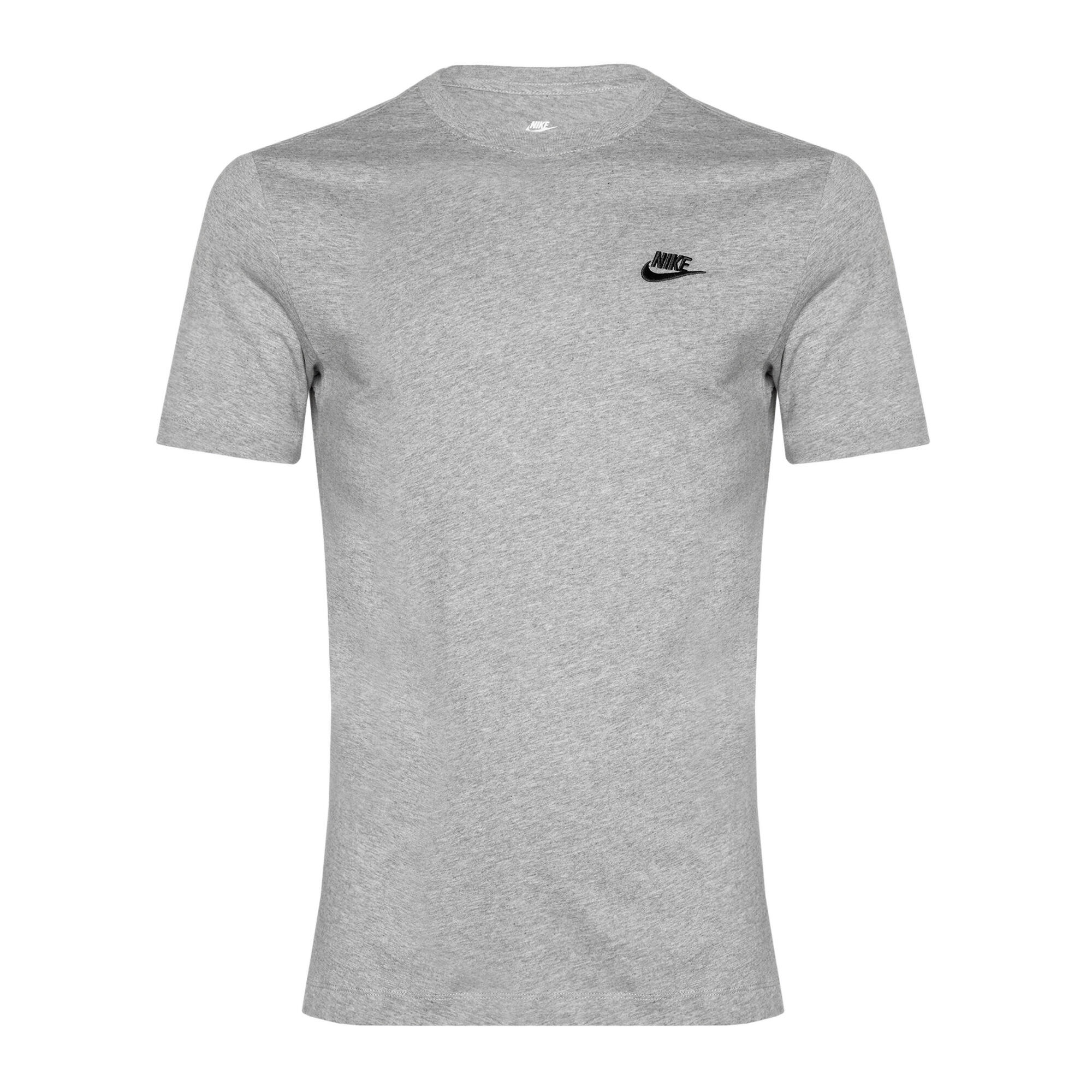 Heren sportkleding Tshirt (Grijs/zilver) 4/4
