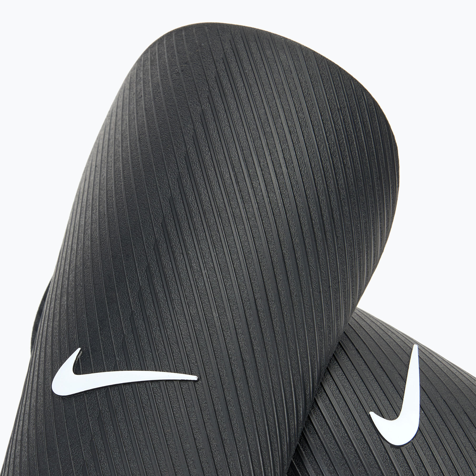 Nike J CE Unisex Voetbalschouderbeschermers Zwart/Wit M 4/5