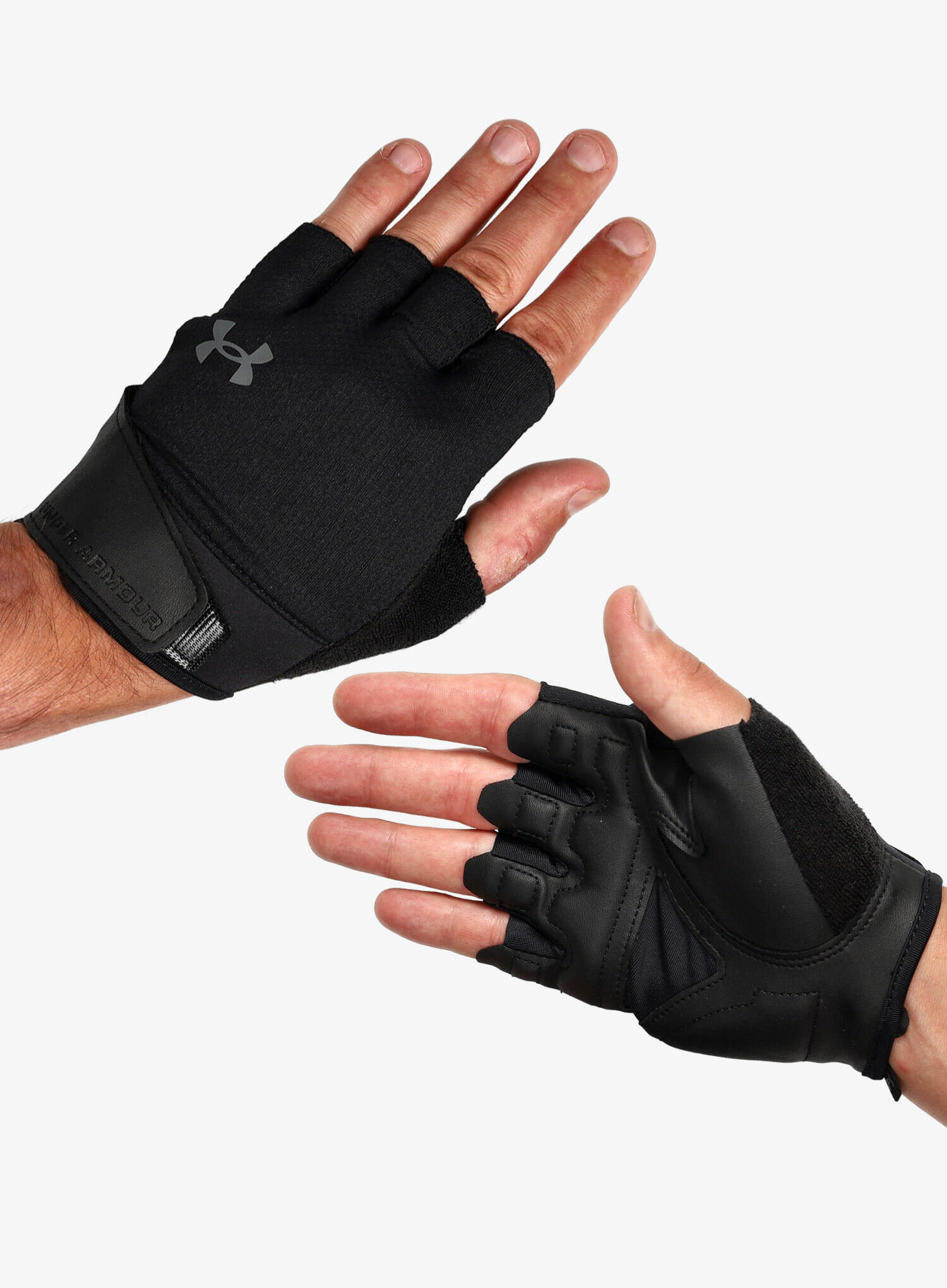 Luvas de treinamento masculinas pretas Under Armour 6/6