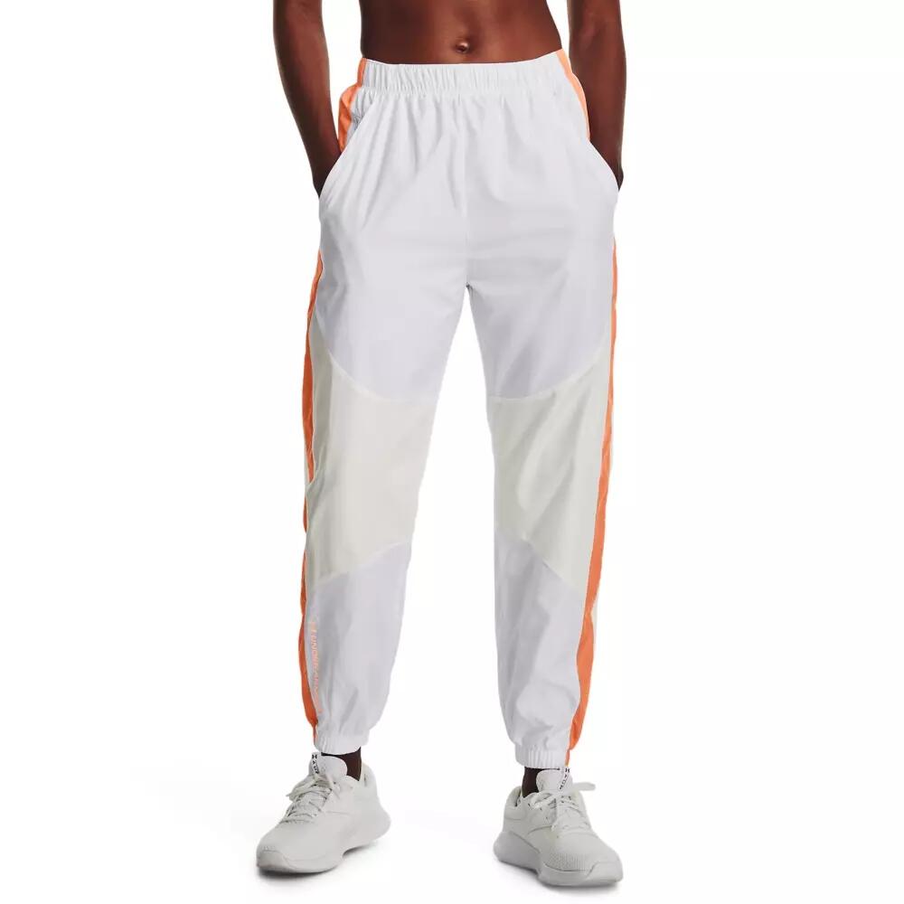 Spodnie dresowe damskie Under Armour Rush Woven Pant 1/7