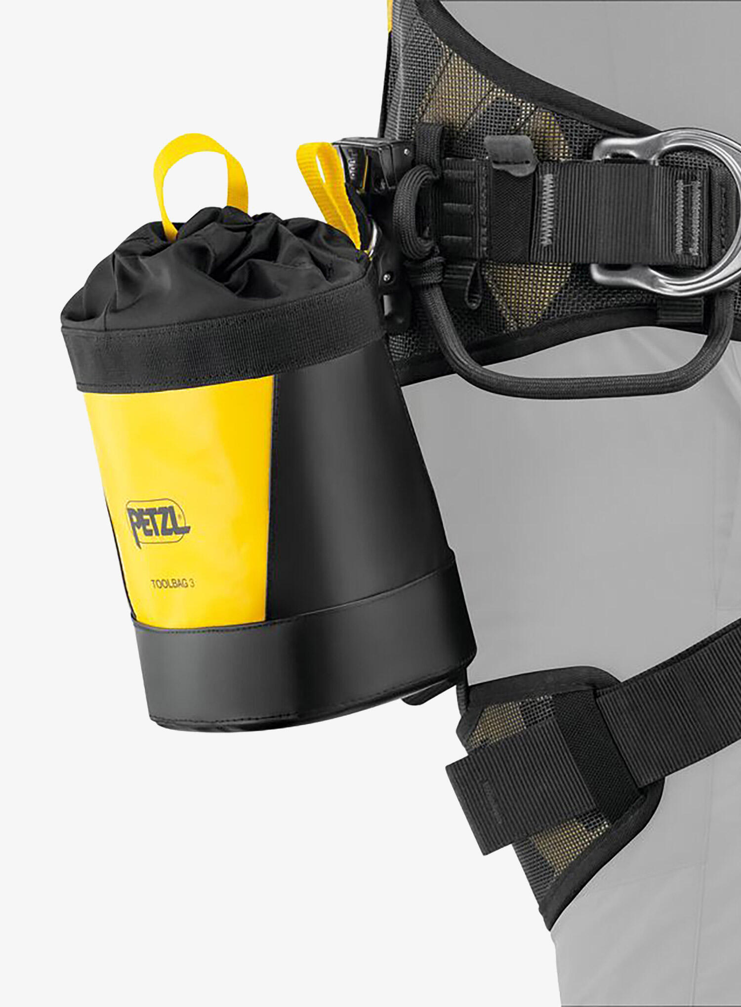 Poche outil Petzl Toolbag 3L, lona TPU sin PVC, cierre con una mano 3/5