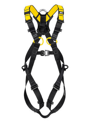 Petzl Newton Absturzsicherung Gurtband schwarz mit automatischen Schnallen