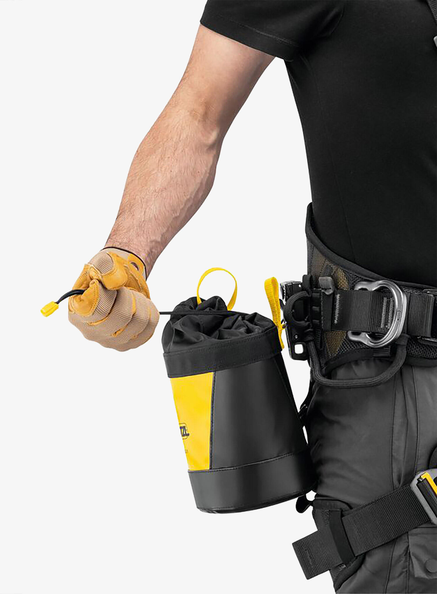 Poche outil Petzl Toolbag 3L, lona TPU sin PVC, cierre con una mano 2/5