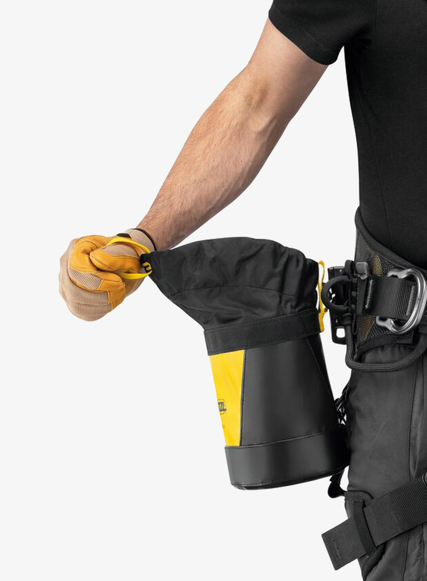 Poche outil Petzl Toolbag 3L, lona TPU sin PVC, cierre con una mano 5/5