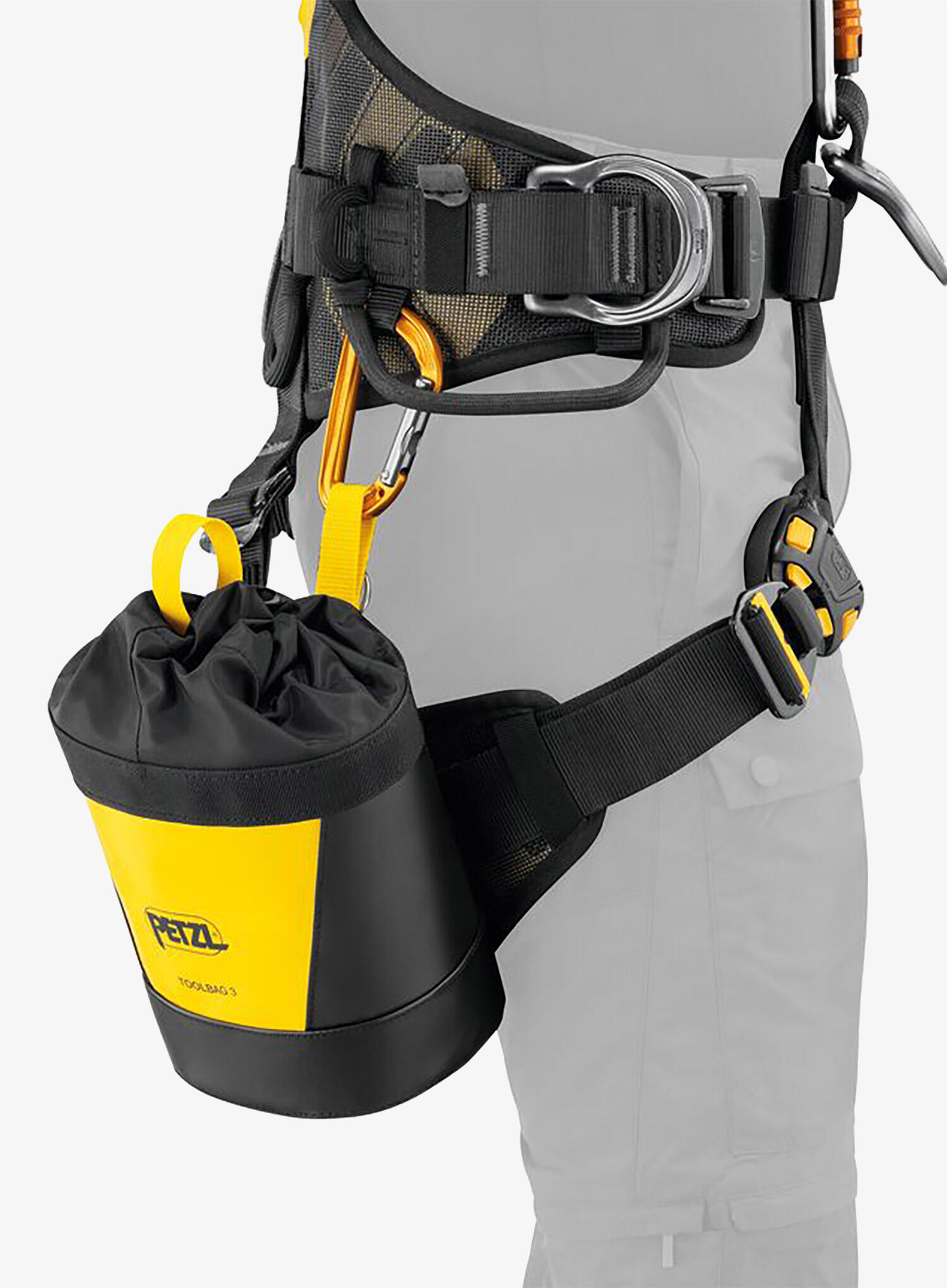 Poche outil Petzl Toolbag 3L, lona TPU sin PVC, cierre con una mano 4/5