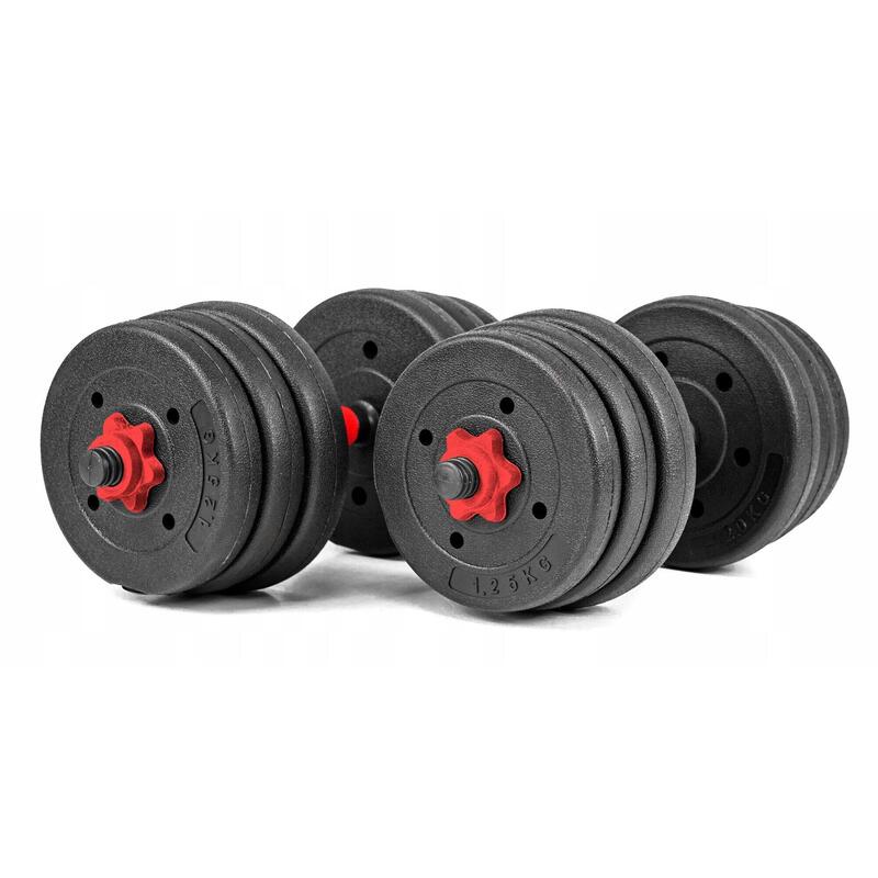 Hantle regulowane 6w1 sztanga kettlebell Sapphire SG-1120K 2x20kg