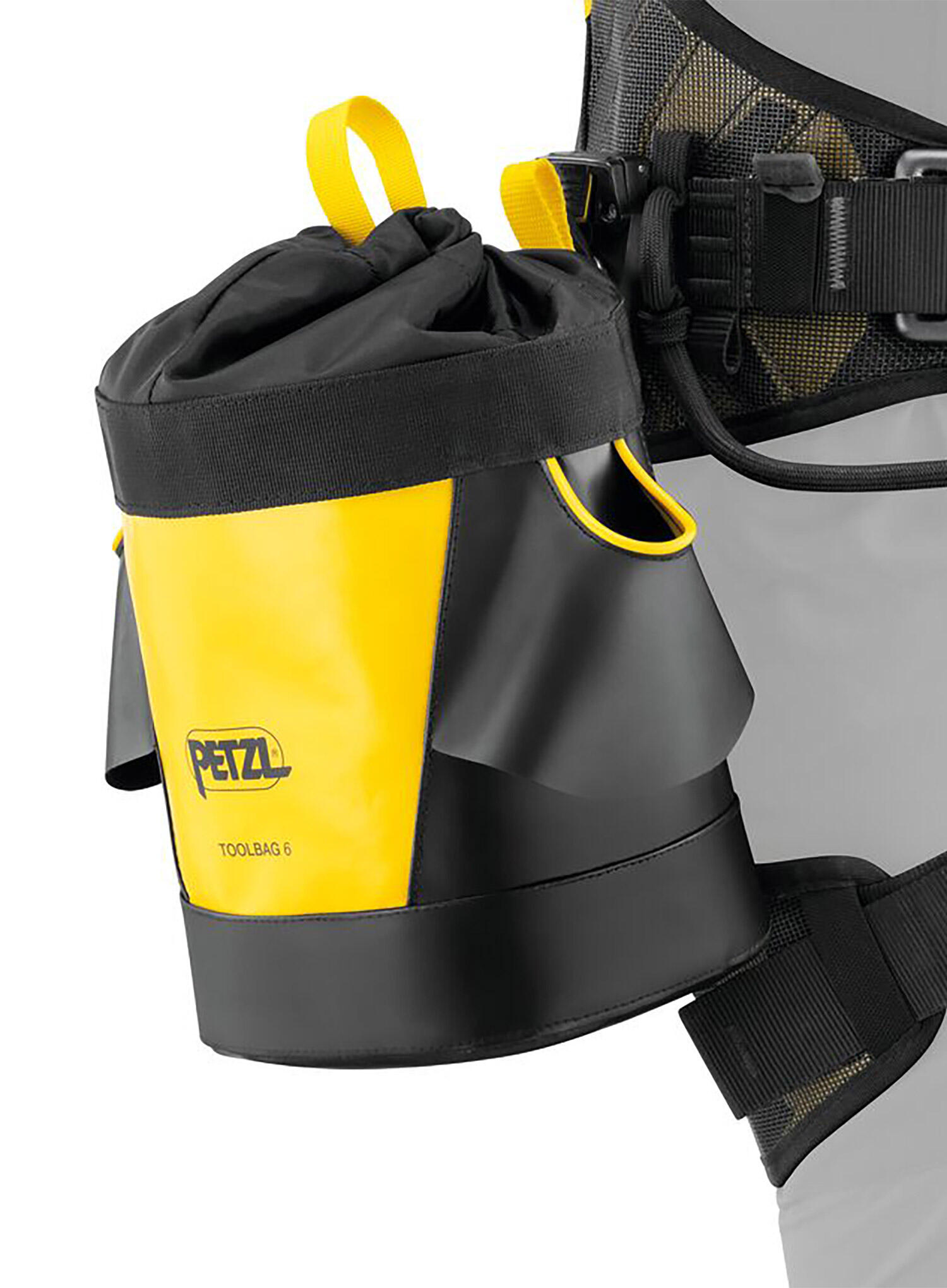 Toolbag PETZL 6 L poche-outils TPU sans PVC ouverture une main INTERFAST 3/5