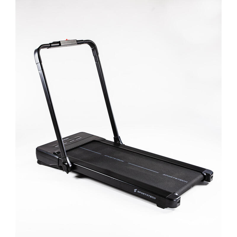 Sportstech Tapis de course sPad1000 | Treadmill jusqu'à 12 km/H | 19% d'inclinai