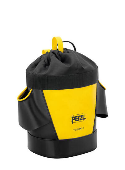 Toolbag PETZL 6 L Werkzeugtasche TPU PVC-frei mit Ein-Hand-Öffnung INTERFAST