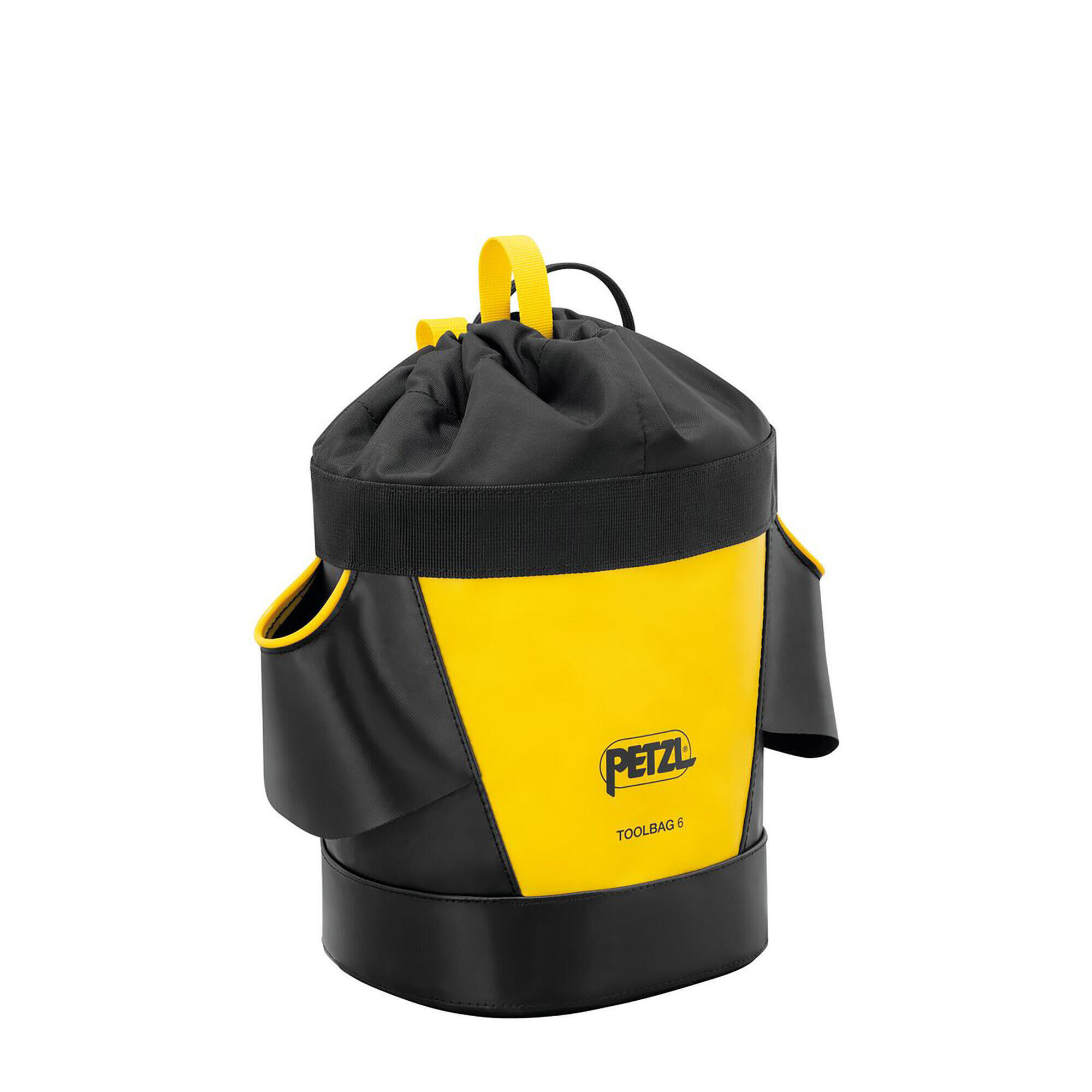 Petzl - Toolbag Petzl 6 L Poche-outils Tpu Sans Pvc Ouverture Une Main Interfast - Sac - Jaune - 6 L - Decathlon