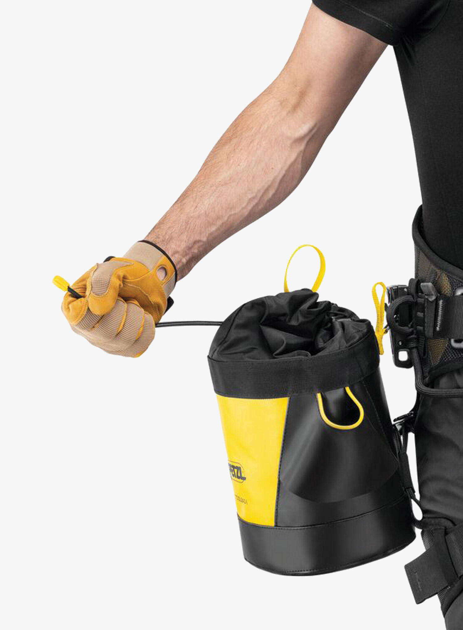 Toolbag PETZL 6 L poche-outils TPU sans PVC ouverture une main INTERFAST 5/5